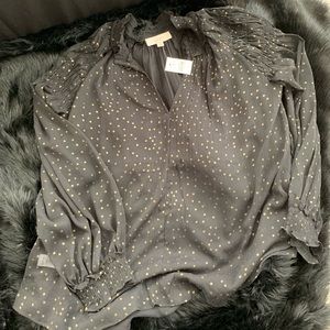 Ann TAYLOR Loft sheer blouse
